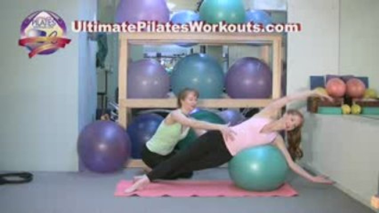 EP 123: Side Bends on Ball (Pilates on Fifth Video Podcast)
