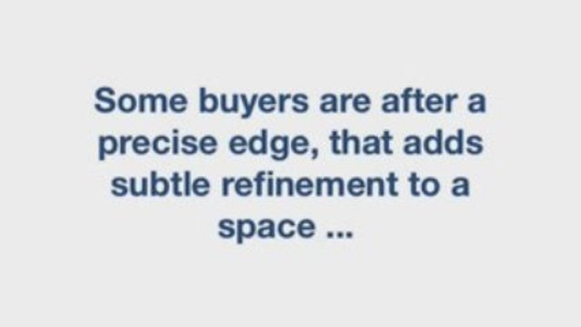 Tile Edge Types for Floors