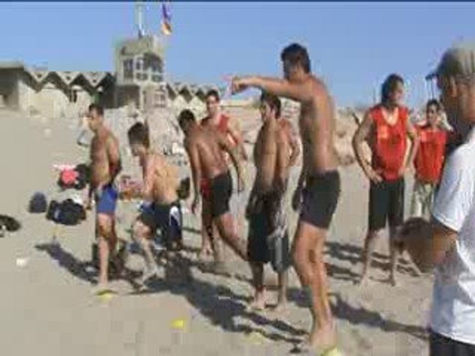 USAP Espoirs Stage plage St Cyprien