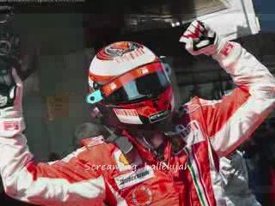 Kimi Räikkönen - Hallelujah! you won again