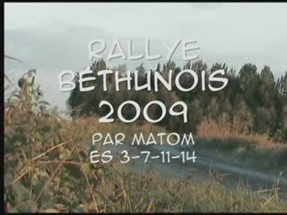 Rallye du Bethunois 2009 09 12-13 (Matom)