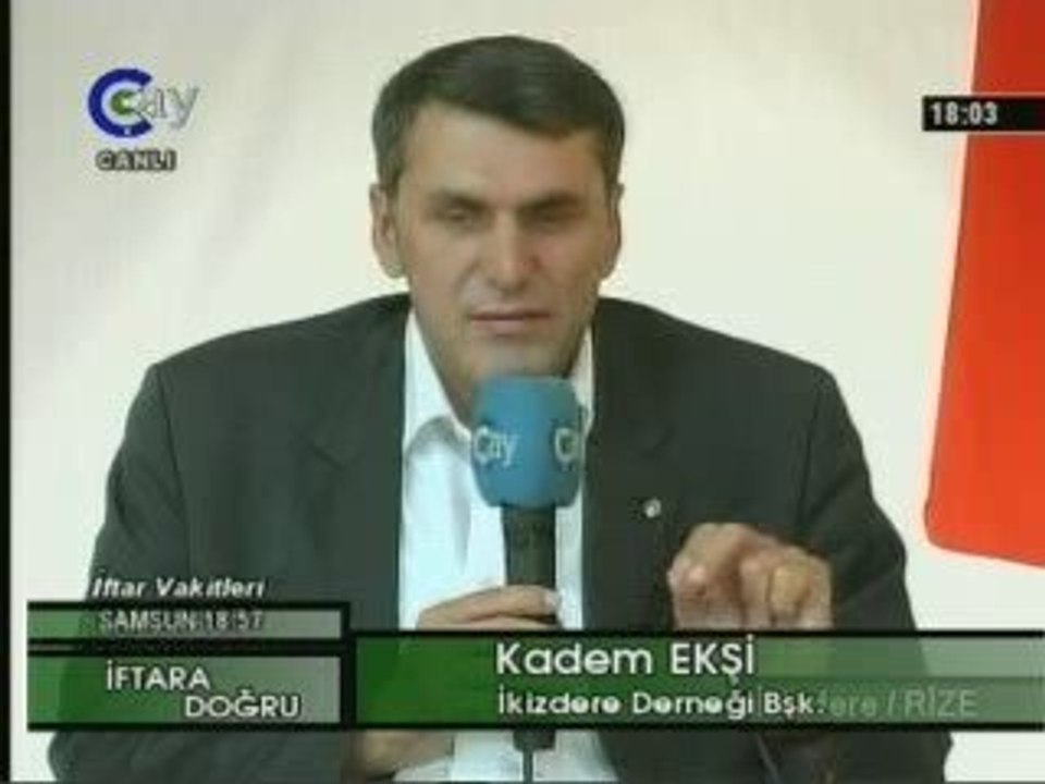 İkizdere Derneği Çay TV İftar 2009