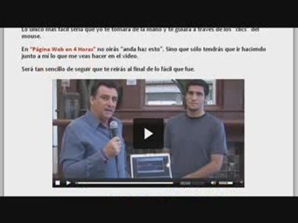 Como crear tu pagina en 4 horas