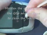 How to Clean the Trackball on a Sidekick 3