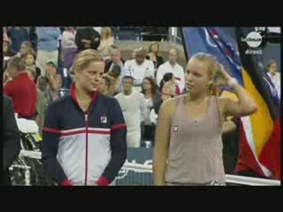 UsOpen 2009 Klijsters vs Wozniacki finale dames