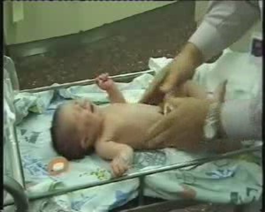 Pediatric orthopedic examination
