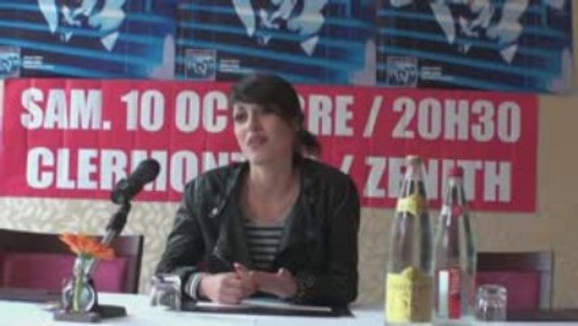 Conférence de presse Jennifer Ayache - Superbus
