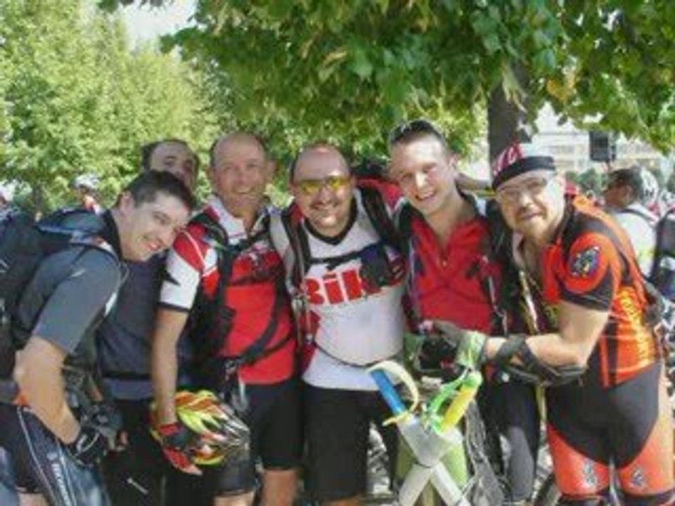 Les cramponnés du guidon à la LYON FREE VTT