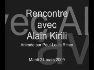 Alain Kirili / Paul-Louis Rinuy Dialogue d'art contemporain