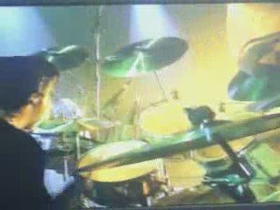 johnny hallyday possible en moto(bercy 1990)