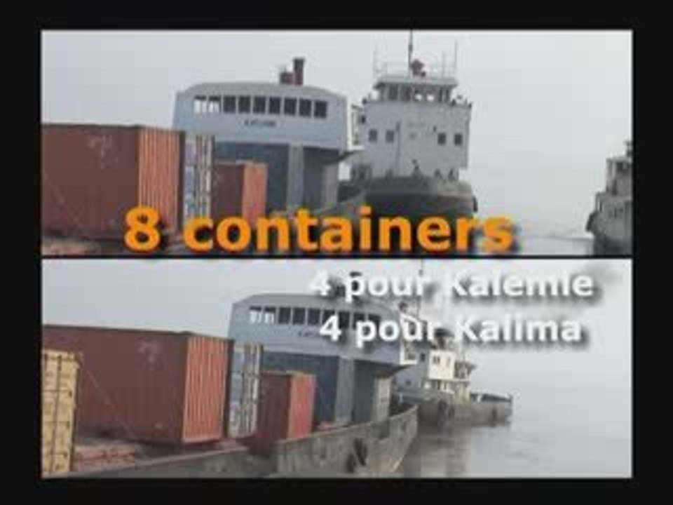 Kalemie 090801 AMIKAL 8 containers