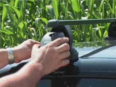 Barres de toit en acier pour véhicule