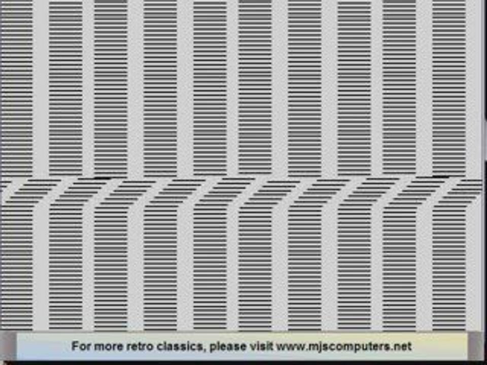 ZX81 hires demo Rezurrection - Timex Sinclair 1000