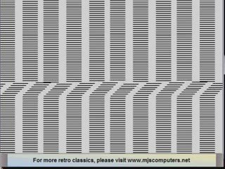 ZX81 hires demo Rezurrection - Timex Sinclair 1000