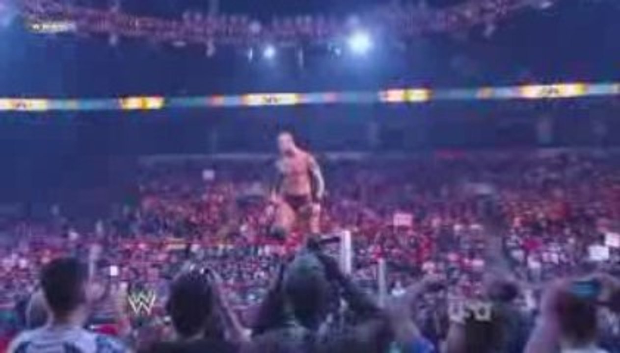 Batista Return on Raw September 2009