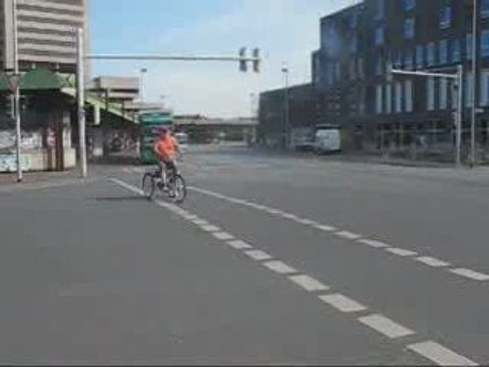Rowerzyści w Hanowerze
