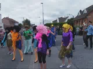 le défilé carnavalesque de Beaurains