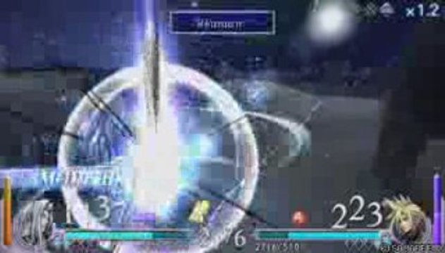 DISSIDIA final fantasy Sephiroth VS Cloud strife