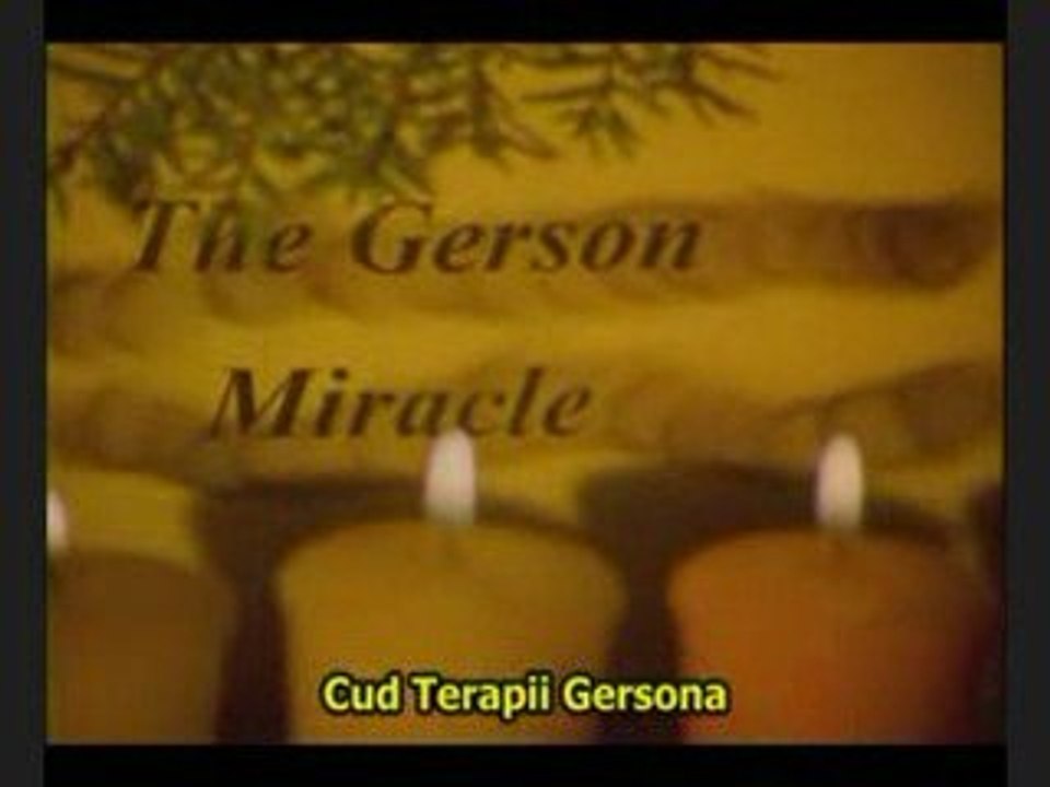 Cud Terapii Gersona
