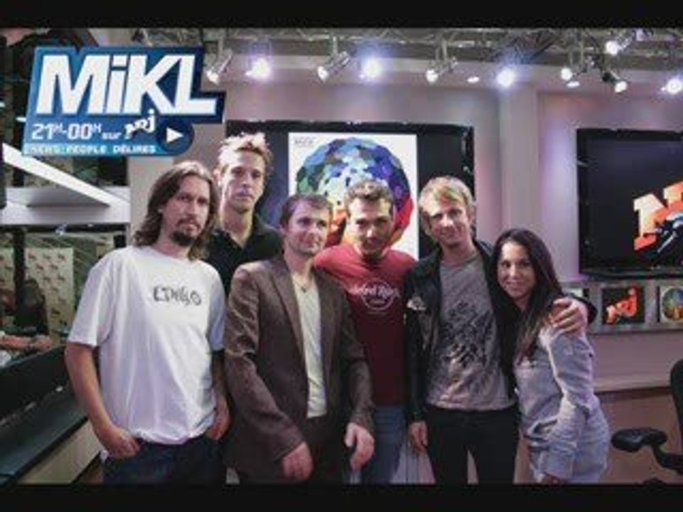 muse sur NRJ dans l'émission sans interdit