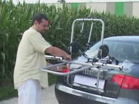 Porte vélos plateforme sur hayon Montblanc Easy Grip