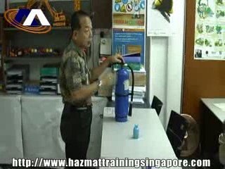 Hazmat Training – Putting Out Fires (Mandarin)