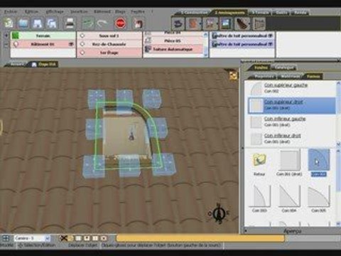 Architecture 3D 2010 Tutoriel 17 Les fenêtres de toit