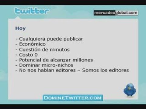Twitter y Redes Sociales actuales, por Alvaro Mendoza.