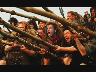 brave hearts scotland and irish