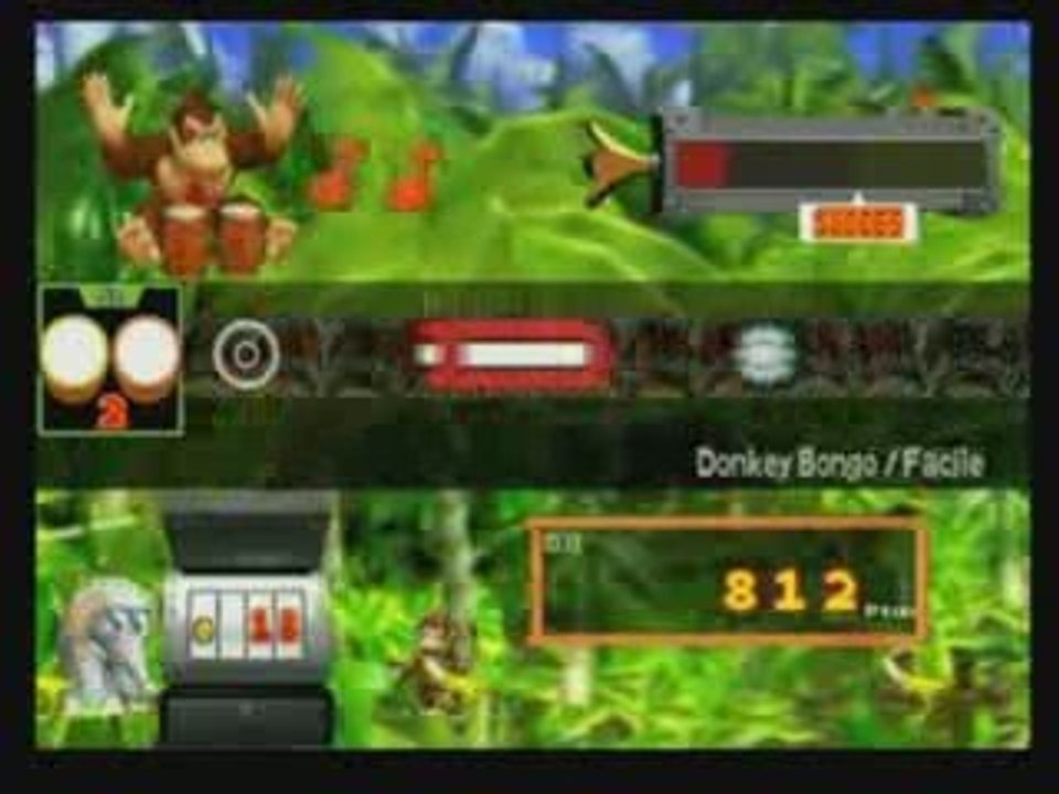 video test donkey konga (game cube)