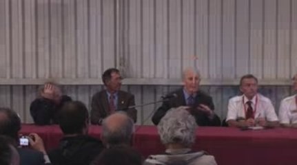 Conférence d'André Turcat au musée de l'Air et de l'Espace