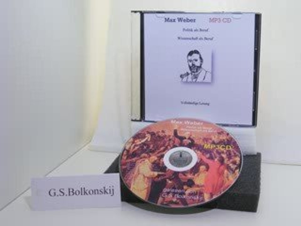 Max Weber - Wissenschaft als Beruf