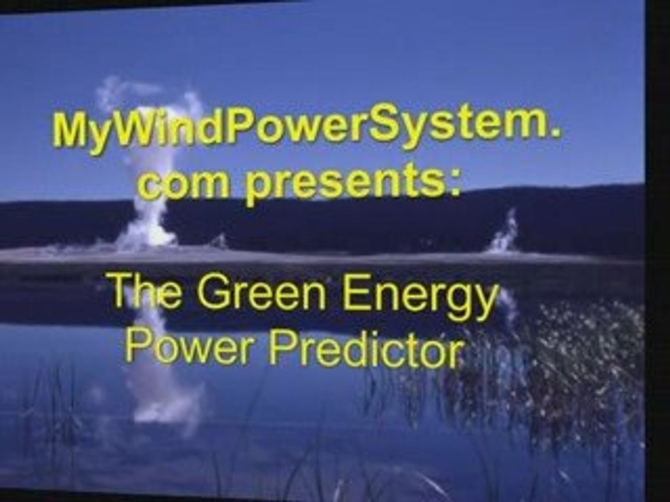 REVIEW OF THE SOLAR POWER AND WIND POWER PREDICTOR