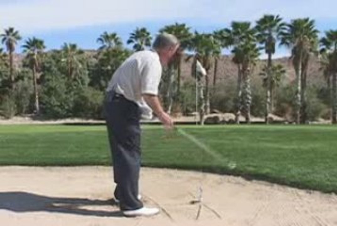 Bunker Shot with Lines