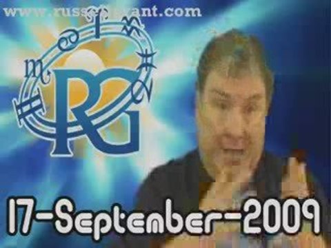 RussellGrant.com Video Horoscope Sagittarius September Thurs