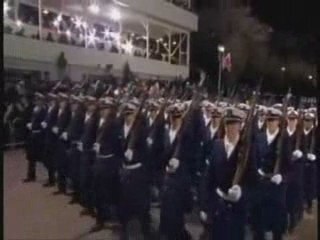 US Coast Guard Marching in Wash. DC Parade 20/1/09