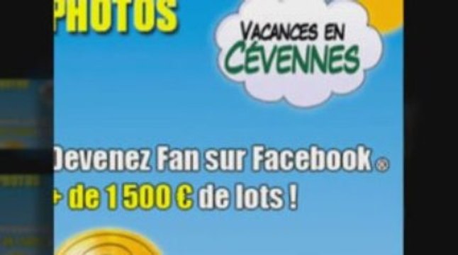 CONCOURS Photos Vacances Cévennes sur Facebook®