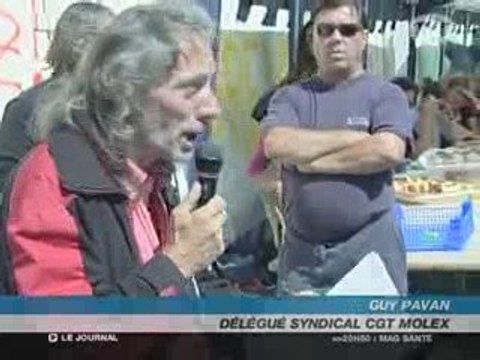 La fin du combat des salariés de Molex (Villemur-Sur-Tarn)