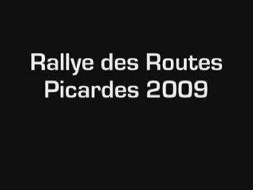Rallye des Routes Picardes 2009