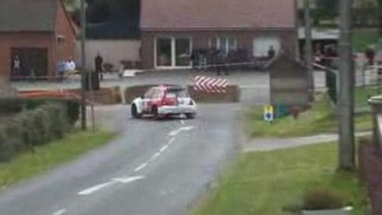 Rallye Bethune passage Marc De meyere/Antoine Guisse