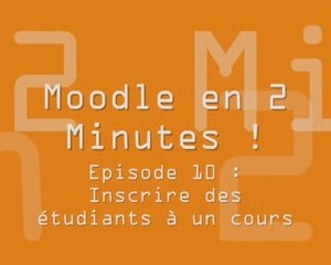 Episode 11 : Inscrire les étudiants à un cours