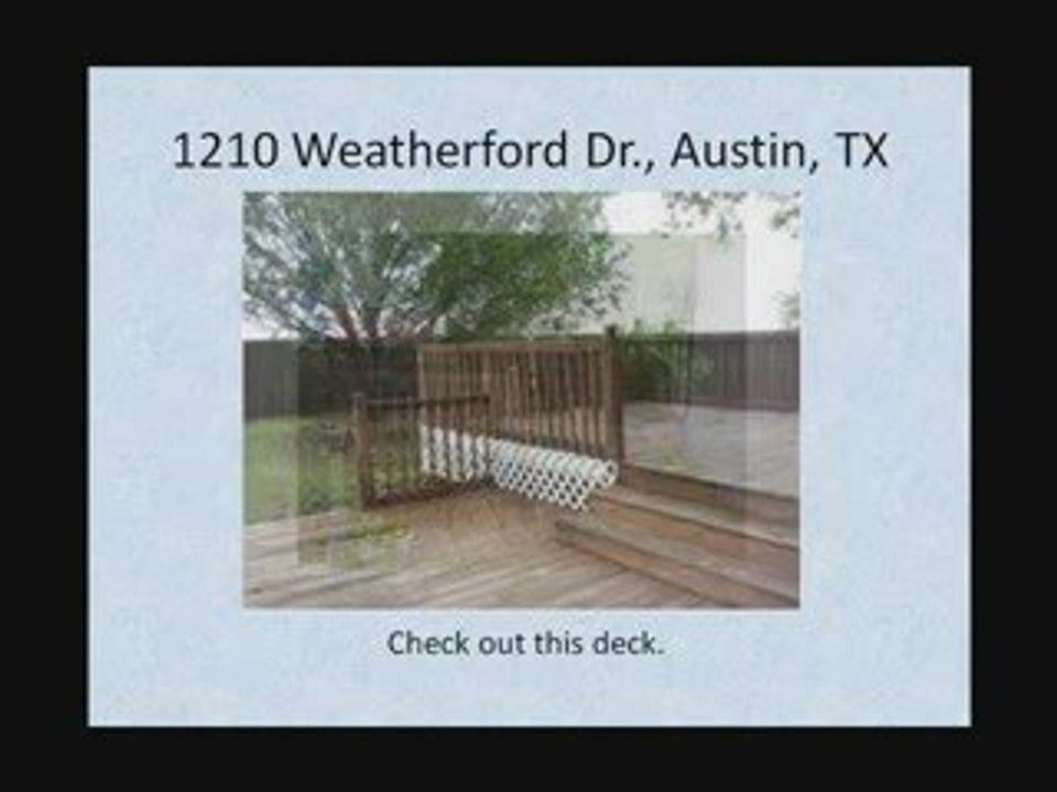 Owner Financed Home In Austin Texas