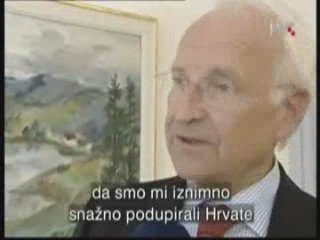 EDMUND STOIBER O Sanaderu,Hrvatskoj i putu u EU
