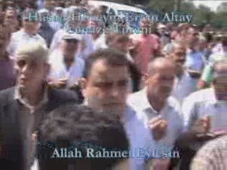 Hasan,Hüseyin,Ertan Altay Kardeşlerin Cenaze Namazı