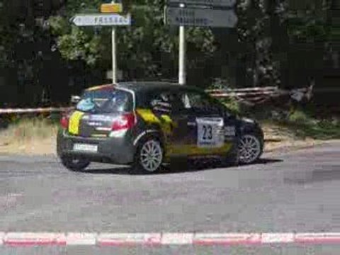 Rallye Cigalois 2009 équipage PERIER-FOMBARON