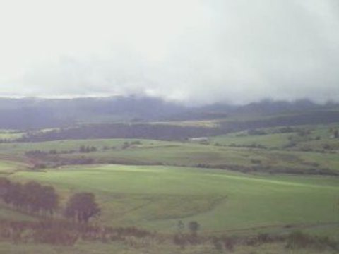 Col de la croix Morand: sur la route