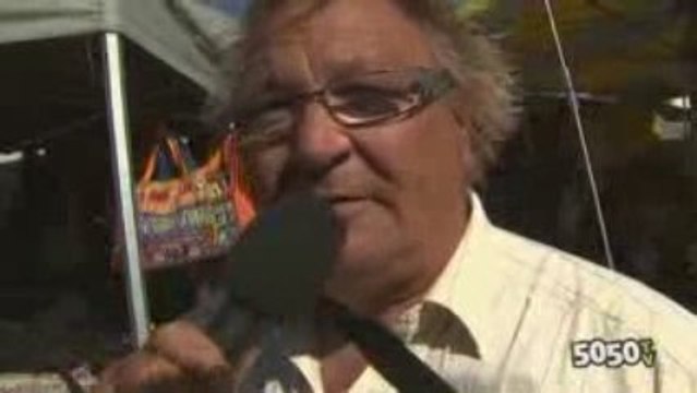 Tour de foire avec Pascal,animateur de la foire Sainte-Croix