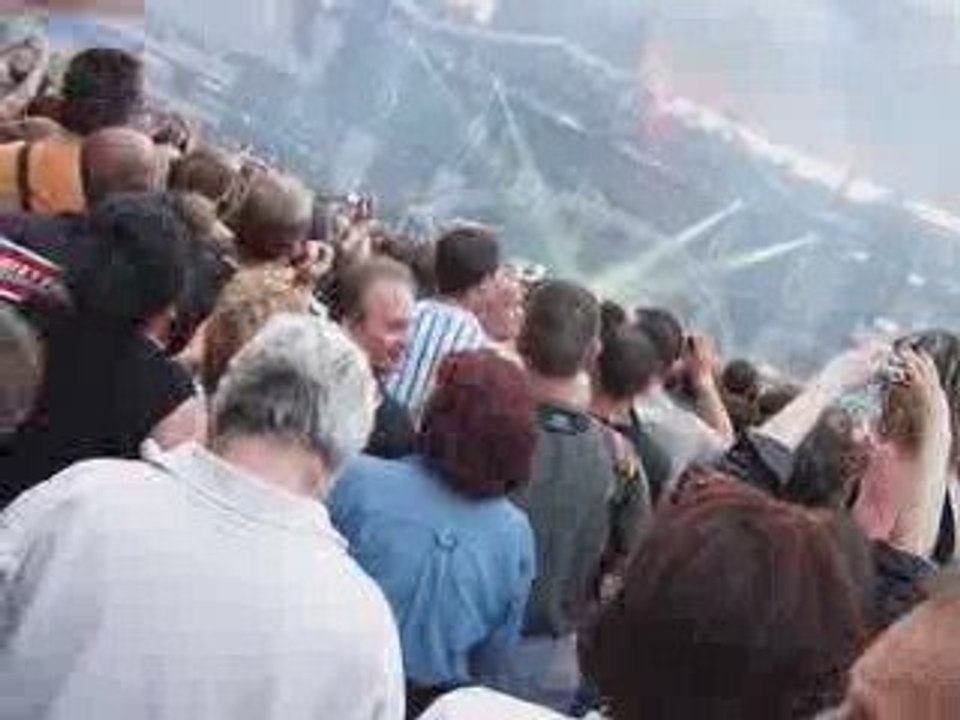 johnny hallyday  le 30 mai 2009 l'intro ma gueule