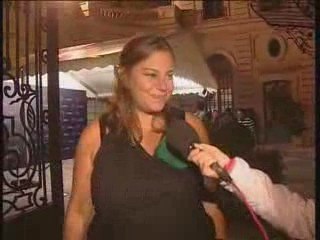 Famosos en el desfile de Jorge Vázquez