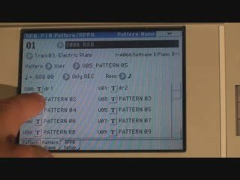 Korg M3- RPPR Patterns - In The Studio With Korg